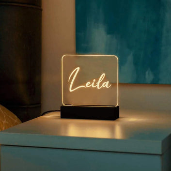 Avighna Personalized Name 3D LED Night Lamp